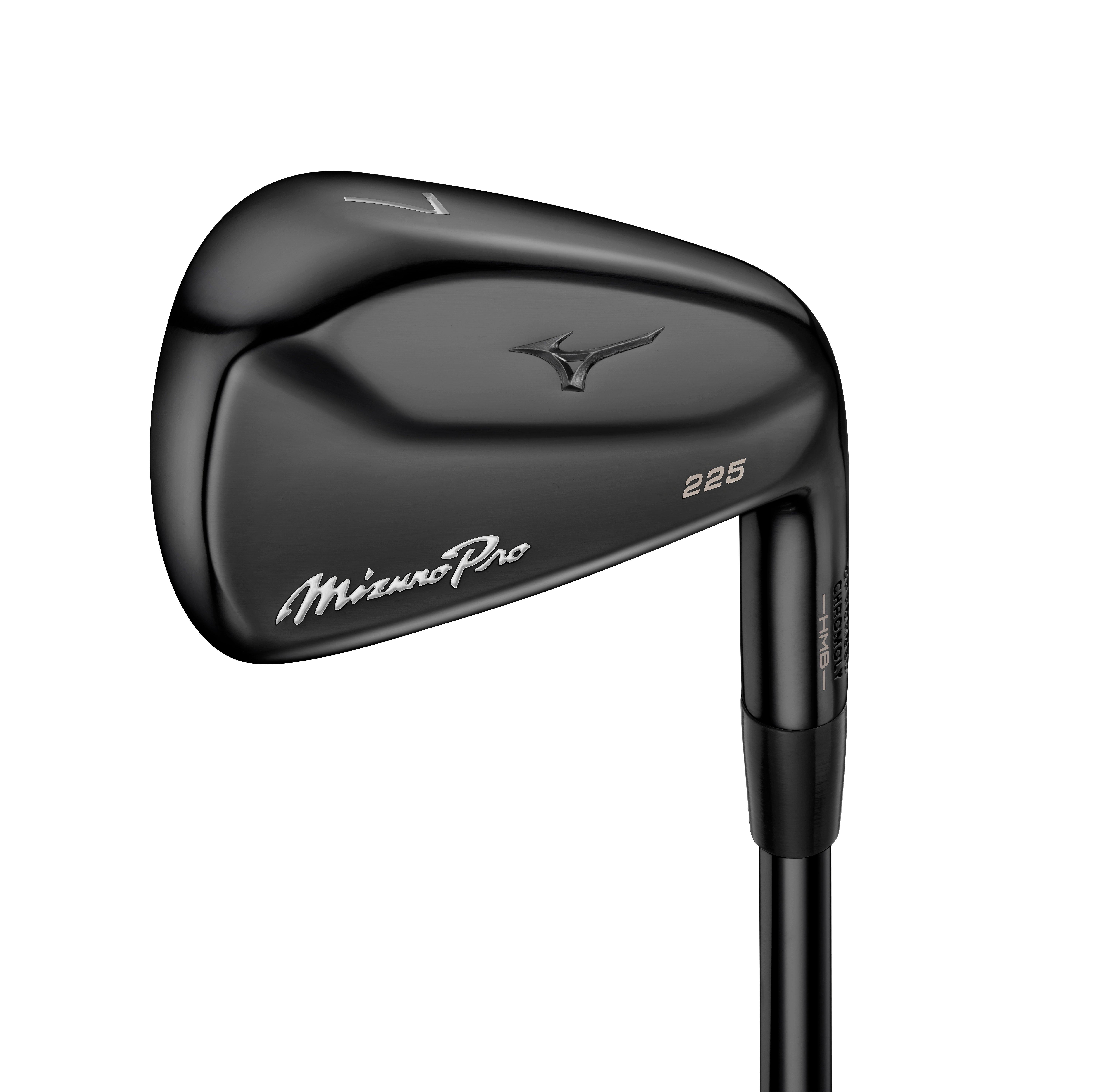 PRO 225 Black 4-PW Iron Set with Steel Shafts